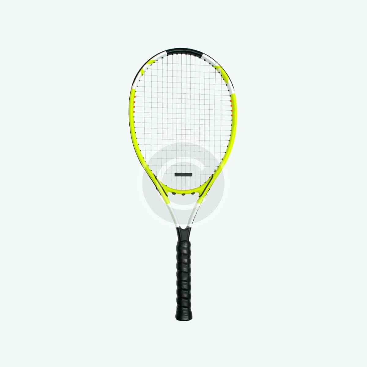 Special green tennis racket
